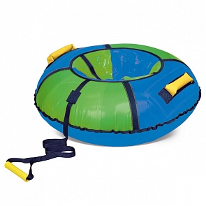 Тюбинг диаметром 95 см, цвет -  голубой/зеленый (Ника, ТБ1К-95 ГОЛУБОЙ/ЗЕЛЕНЫЙsim)